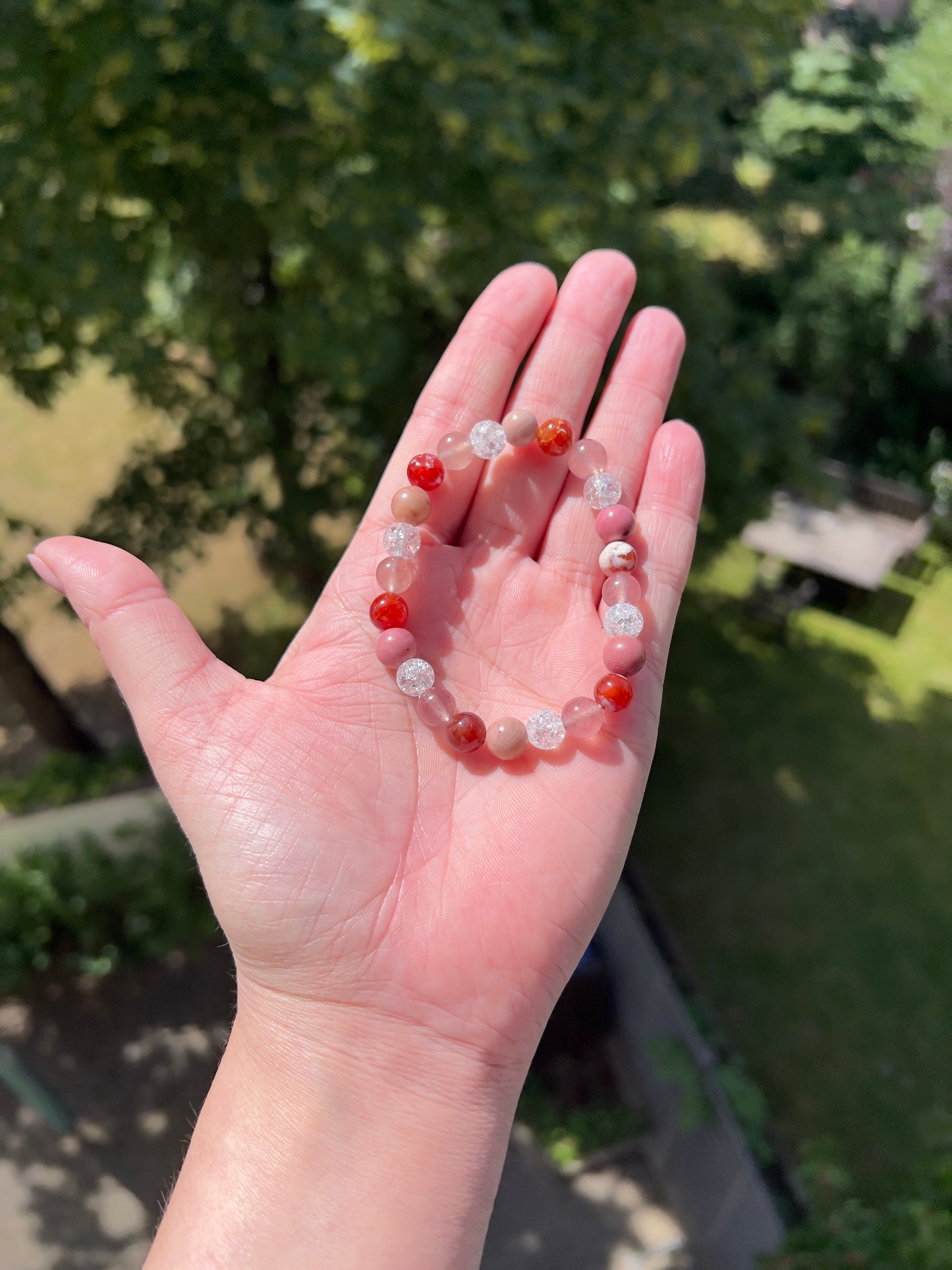 STRAWBERRY KISS – Sommerarmband