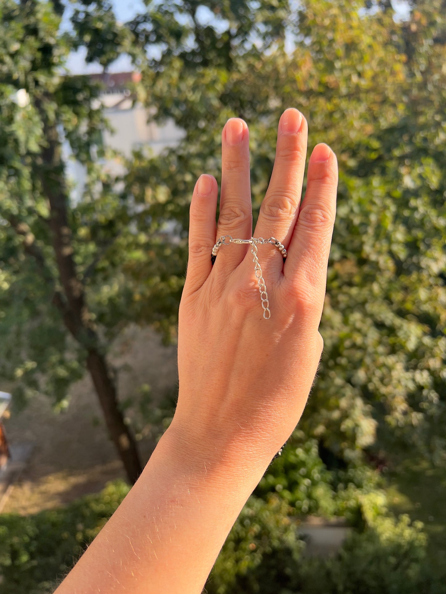 Schwarzer Turmalin Choker-Kette – Schutz & innere Stärke