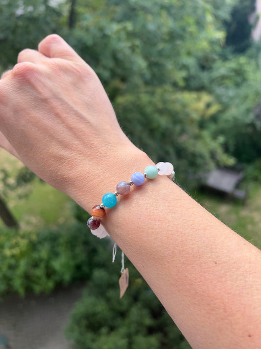Themenarmband - Positive Vibes - Licht - Leichtigkeit - Lebensfreude