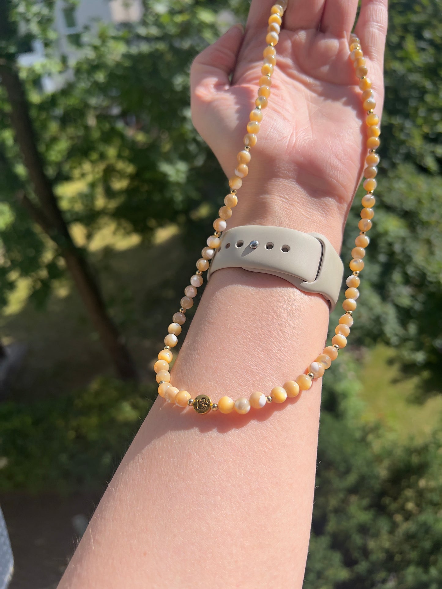 Margarita - Mondstein 6mm - Kette - Intuition, Weiblichkeit & spirituelle Kraft