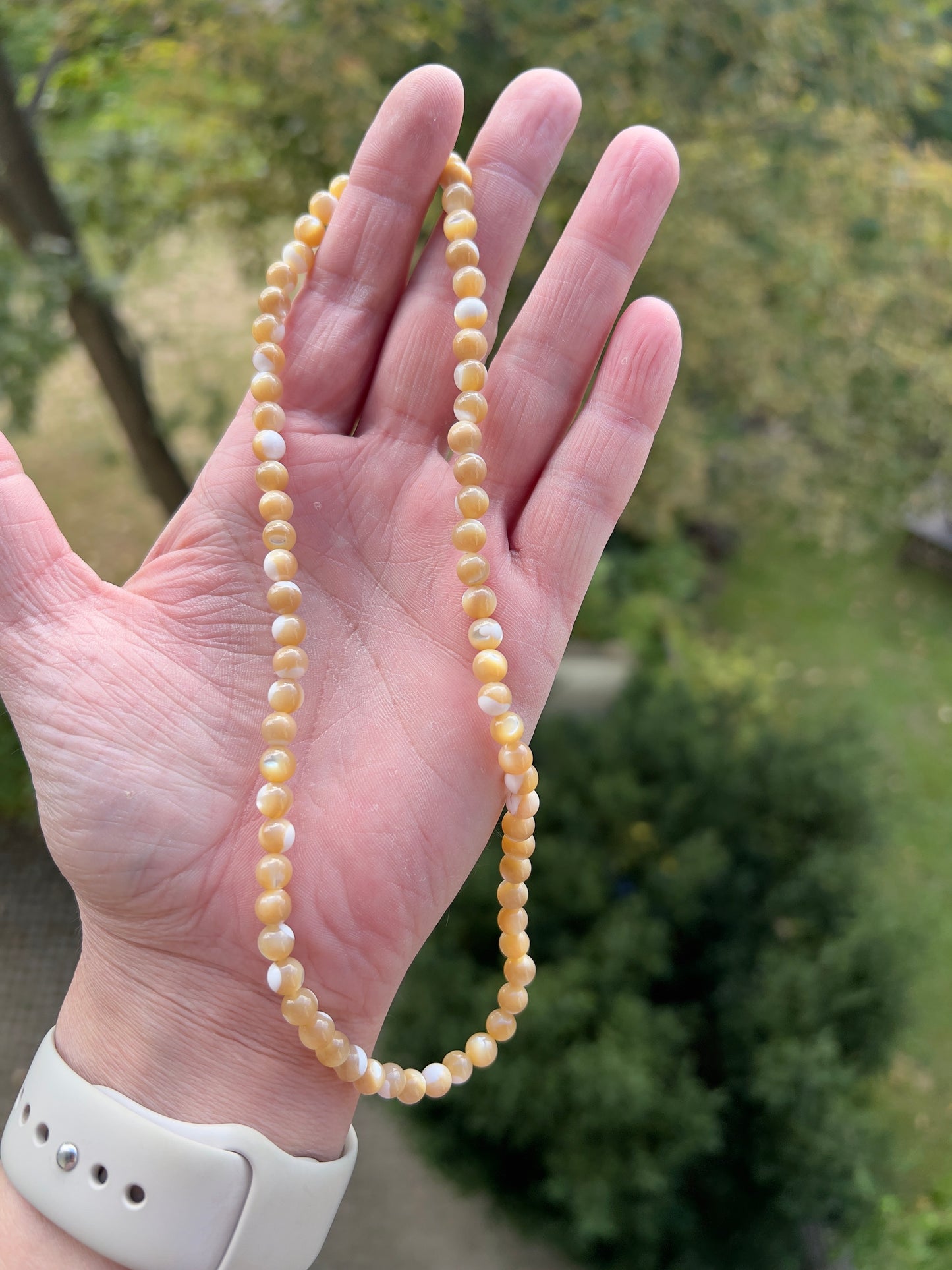 Margarita - Mondstein 6mm - Kette - Intuition, Weiblichkeit & spirituelle Kraft