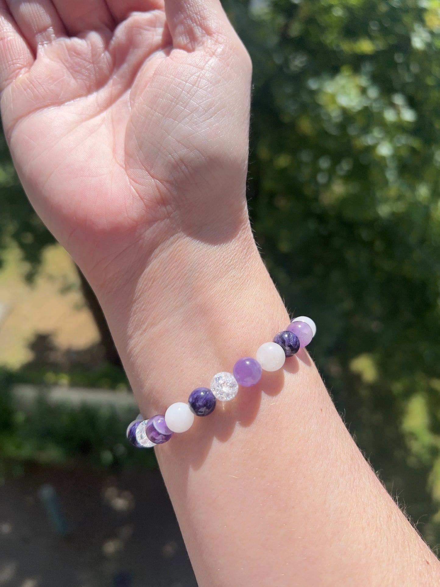 LAVENDER DREAMS – Sommerarmband