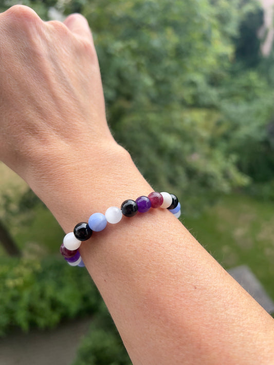 Themenarmband Schlaf & innere Ruhe - Loslassen - Ankommen - Durchatmen