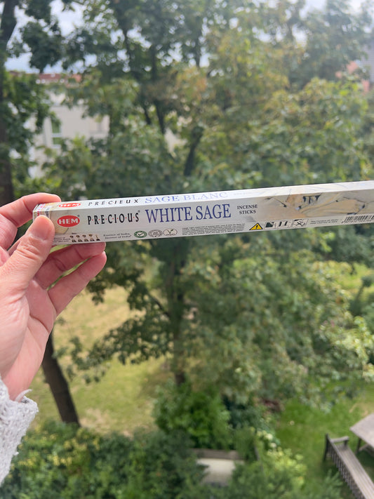 Räucherstäbchen Weißer Salbei - Reinigung & Neubeginn