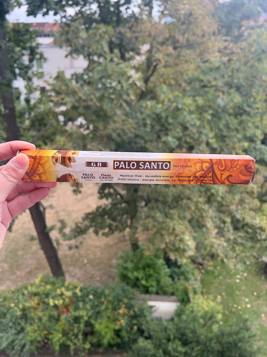 Palo Santo Räucherstäbchen – 20 Sticks für Reinigung & positive Energie