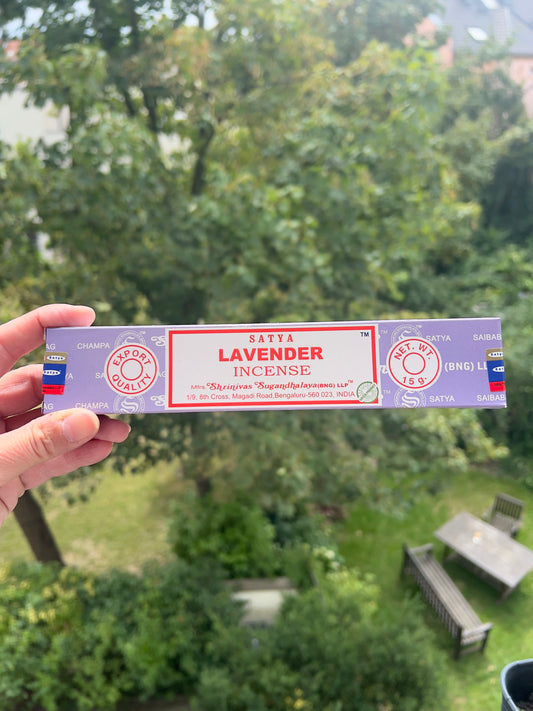 Lavendel Räucherstäbchen - Entspannung & Harmonie