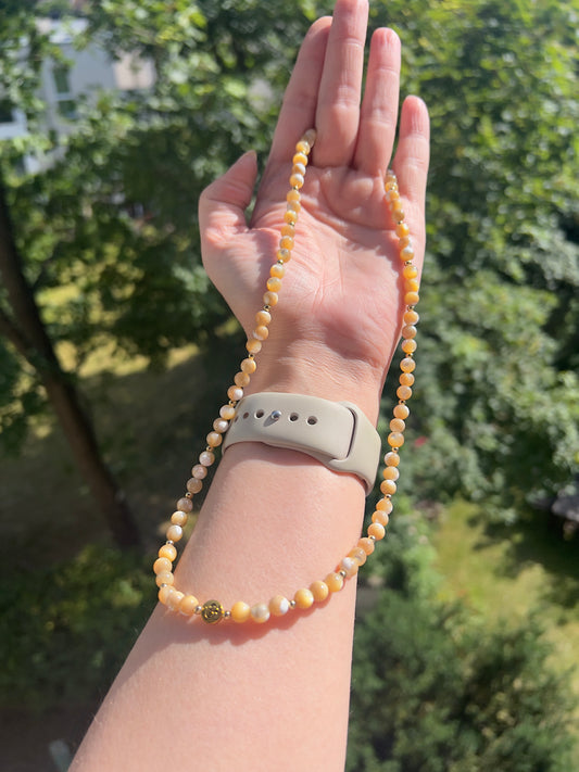 Margarita - Mondstein 6mm - Kette - Intuition, Weiblichkeit & spirituelle Kraft
