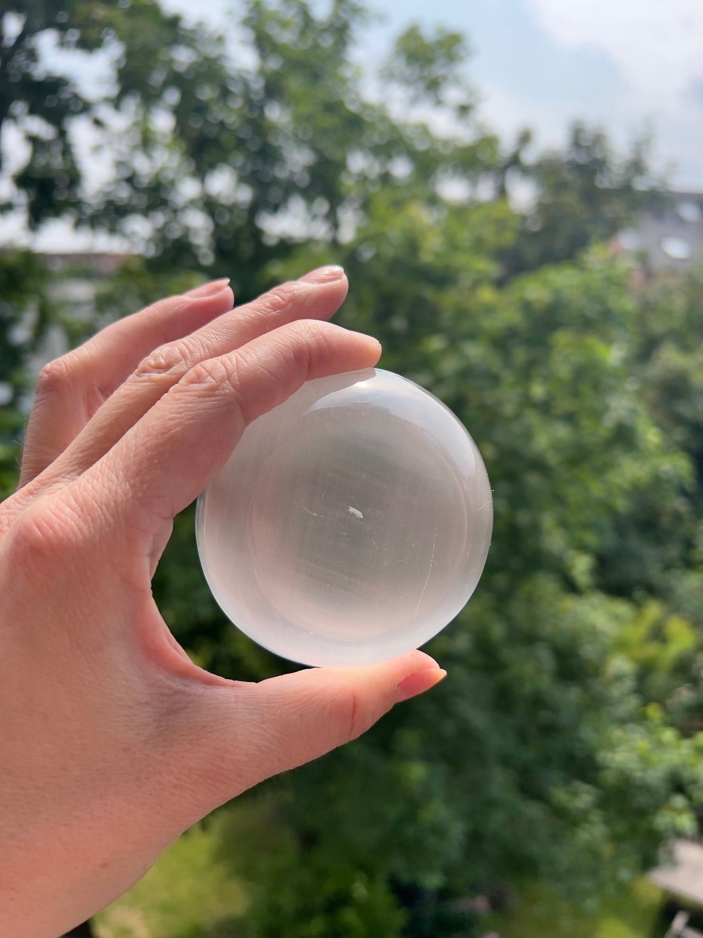 Selenit Schale - Sanfte Reinigung für Ringe & Ketten