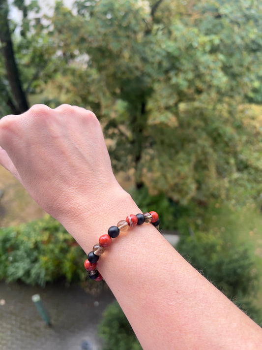 Numerologie-Armband Lebenszahl 4 – Stabilität & innere Stärke