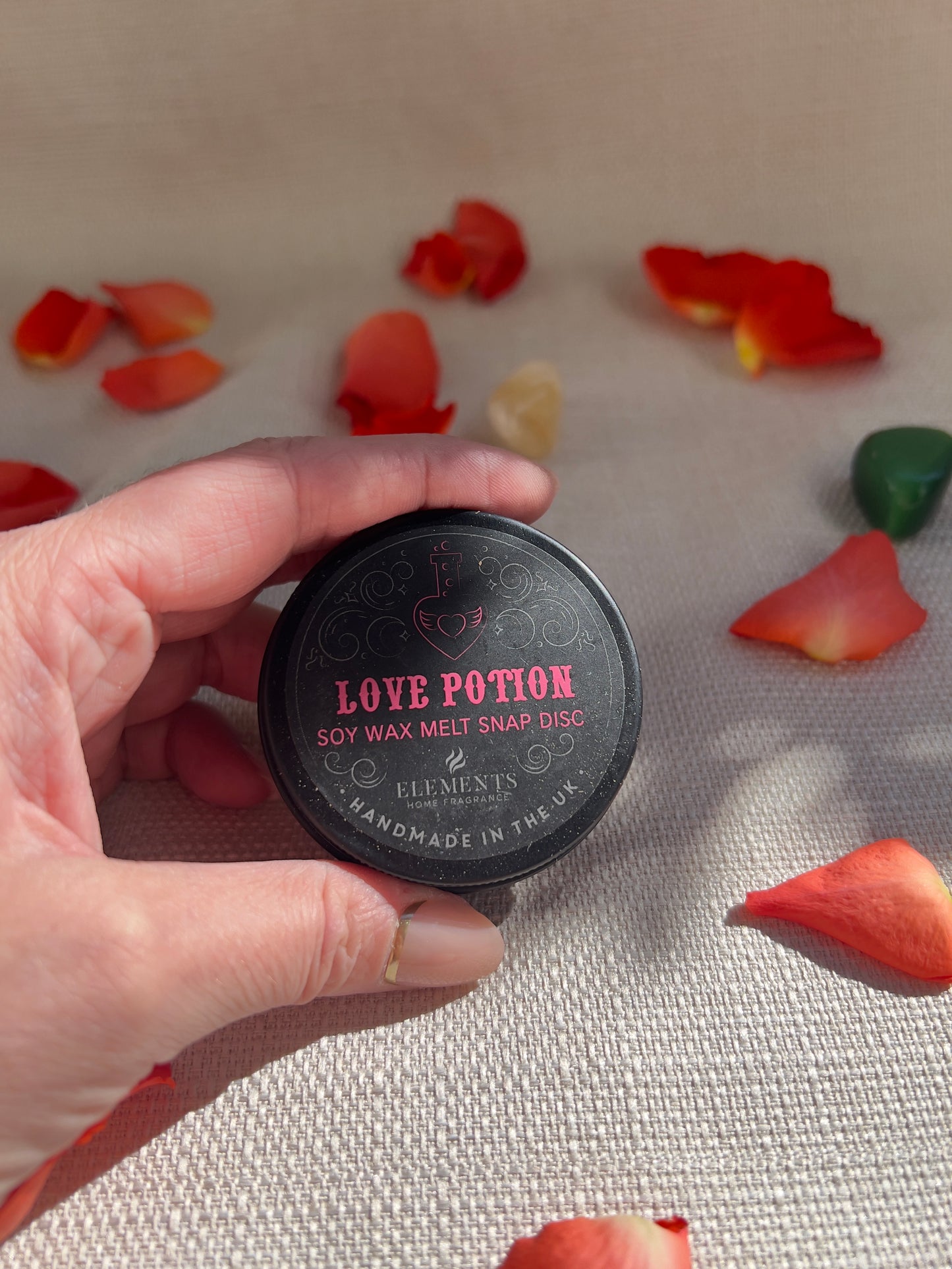 Love Potion Sojawachs-Schmelzscheibe – Duftwachsmelts 25 g