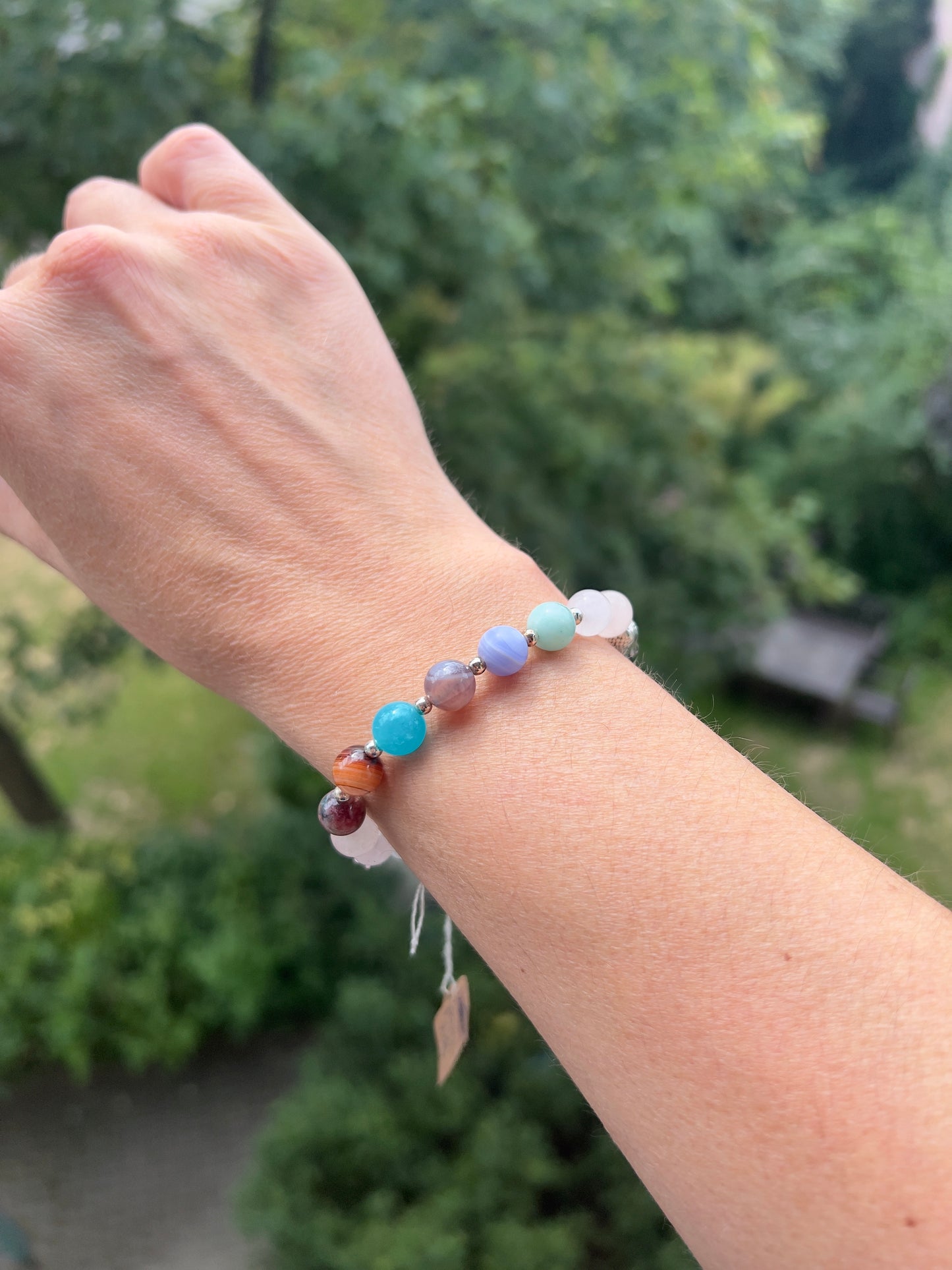 Themenarmband - Positive Vibes - Licht - Leichtigkeit - Lebensfreude