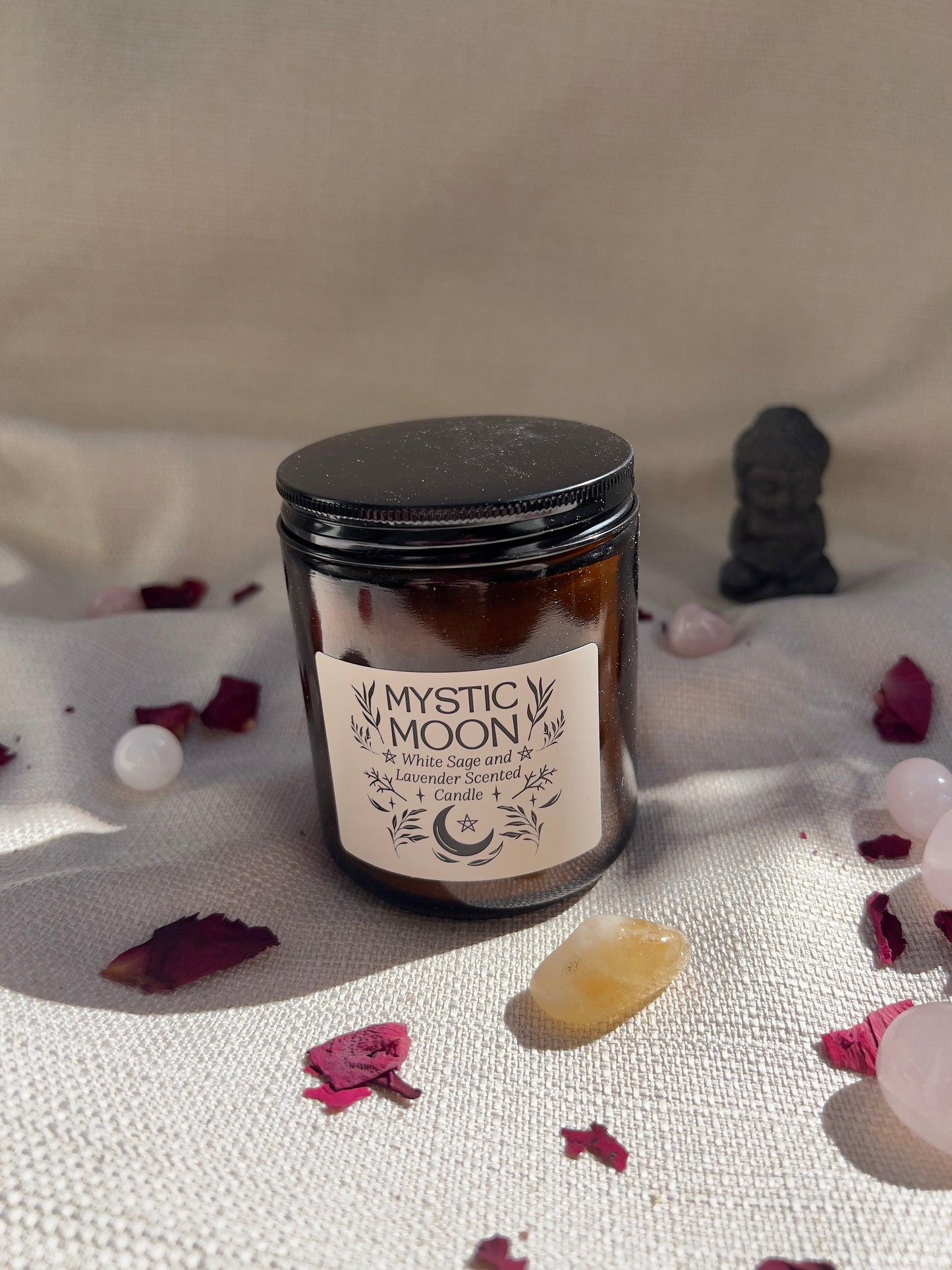 Mystic Moon Duftkerze – Salbei & Lavendel