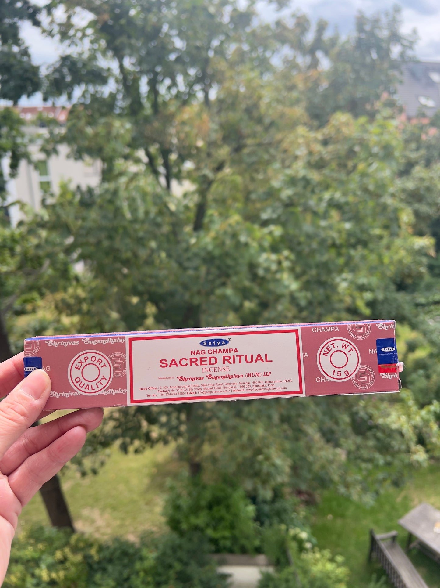 Räucherstäbchen Heiliges Ritual - Tiefe Verbindung & spirituelle Klarheit