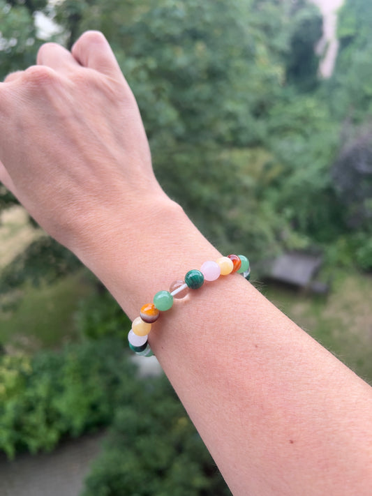 Themenarmband - Immunsystem stärken - Schutz von innen
