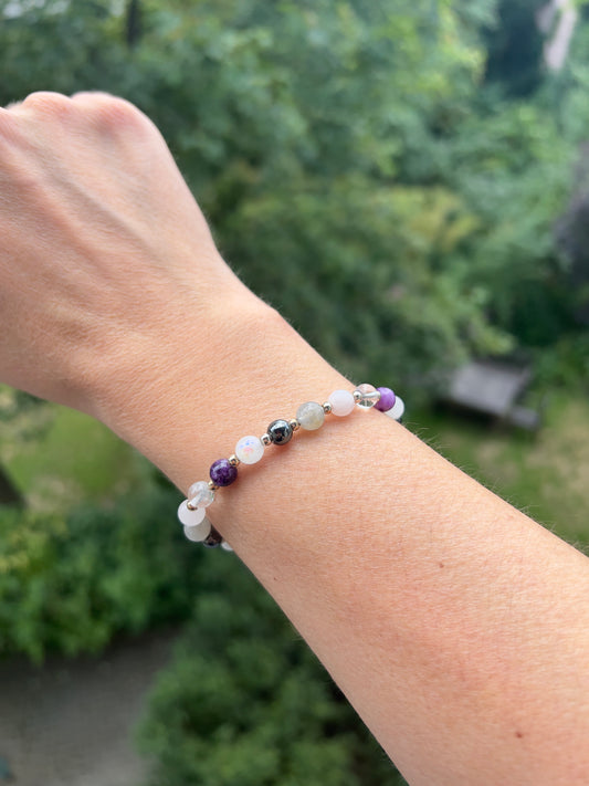 Themenarmband - Lichtblicke bei Depression - Sanftes Erwachen der Seele