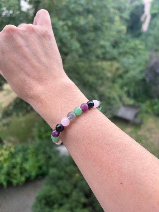 Themenarmband - MS - Schutz, Stabilität & Nervenstärke