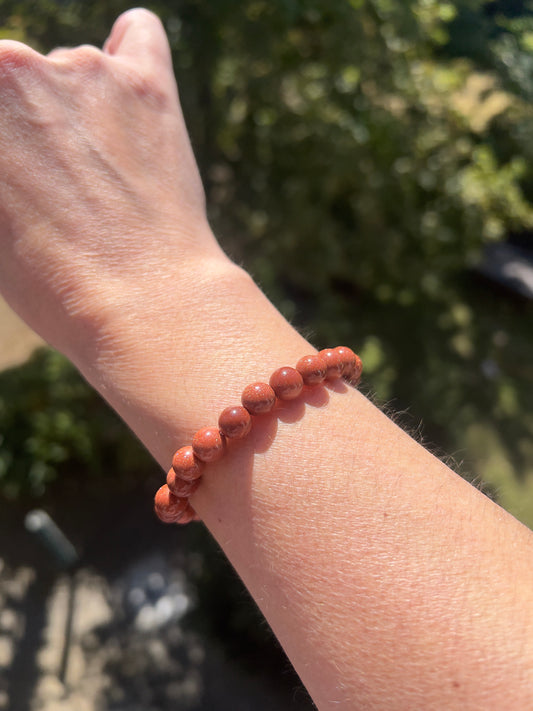 Golden Heeler Armband – 8 mm | Funkelnde Lebensfreude & positive Energie
