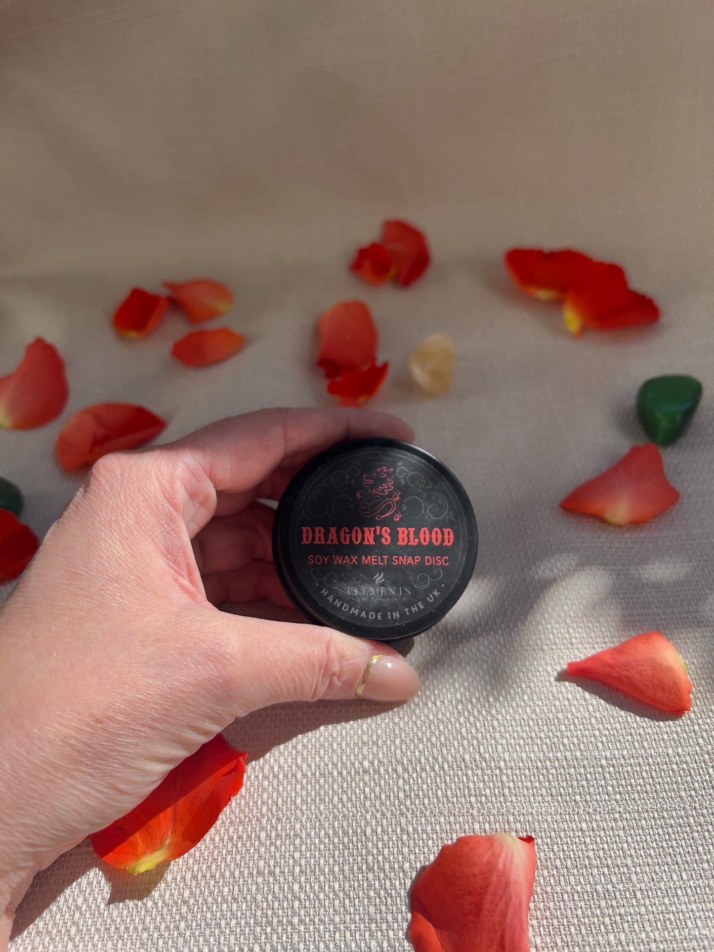 Dragon's Blood Sojawachs-Schmelzscheibe – Duftwachsmelts 25 g