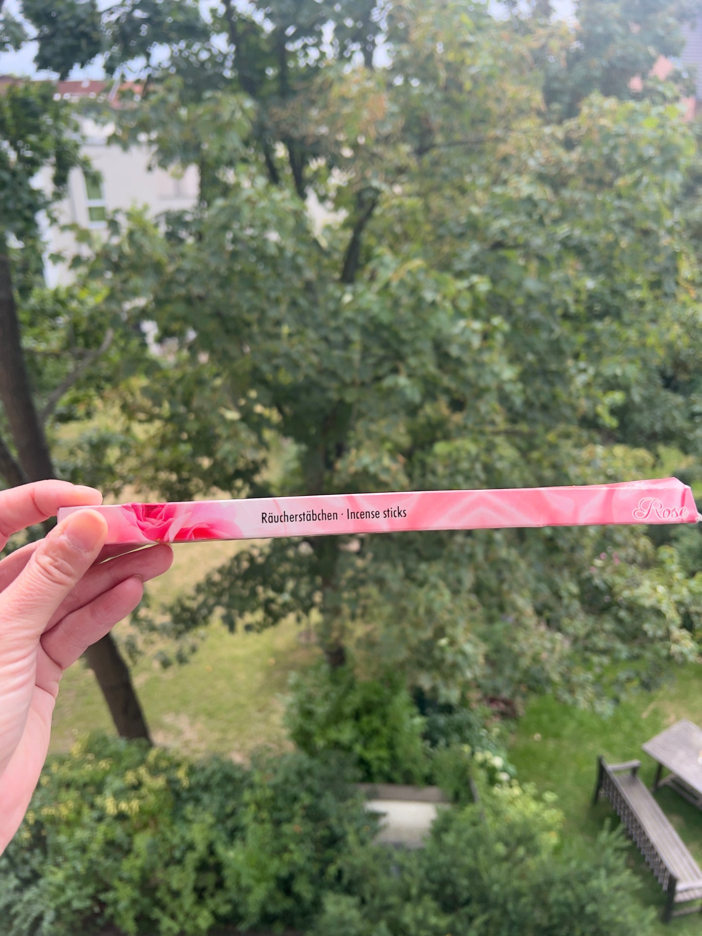 Räucherstäbchen Rose - Sanftheit & Herzenergie in Mini - Format