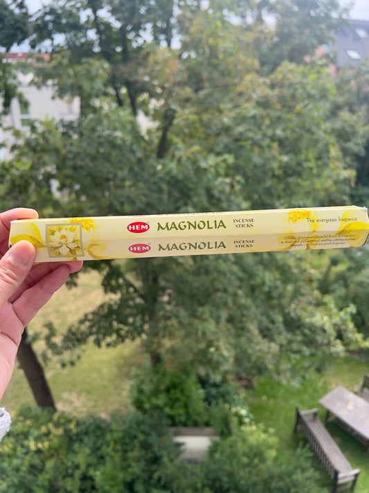 Räucherstäbchen Magnolia - Sanftmut & innere Blüte