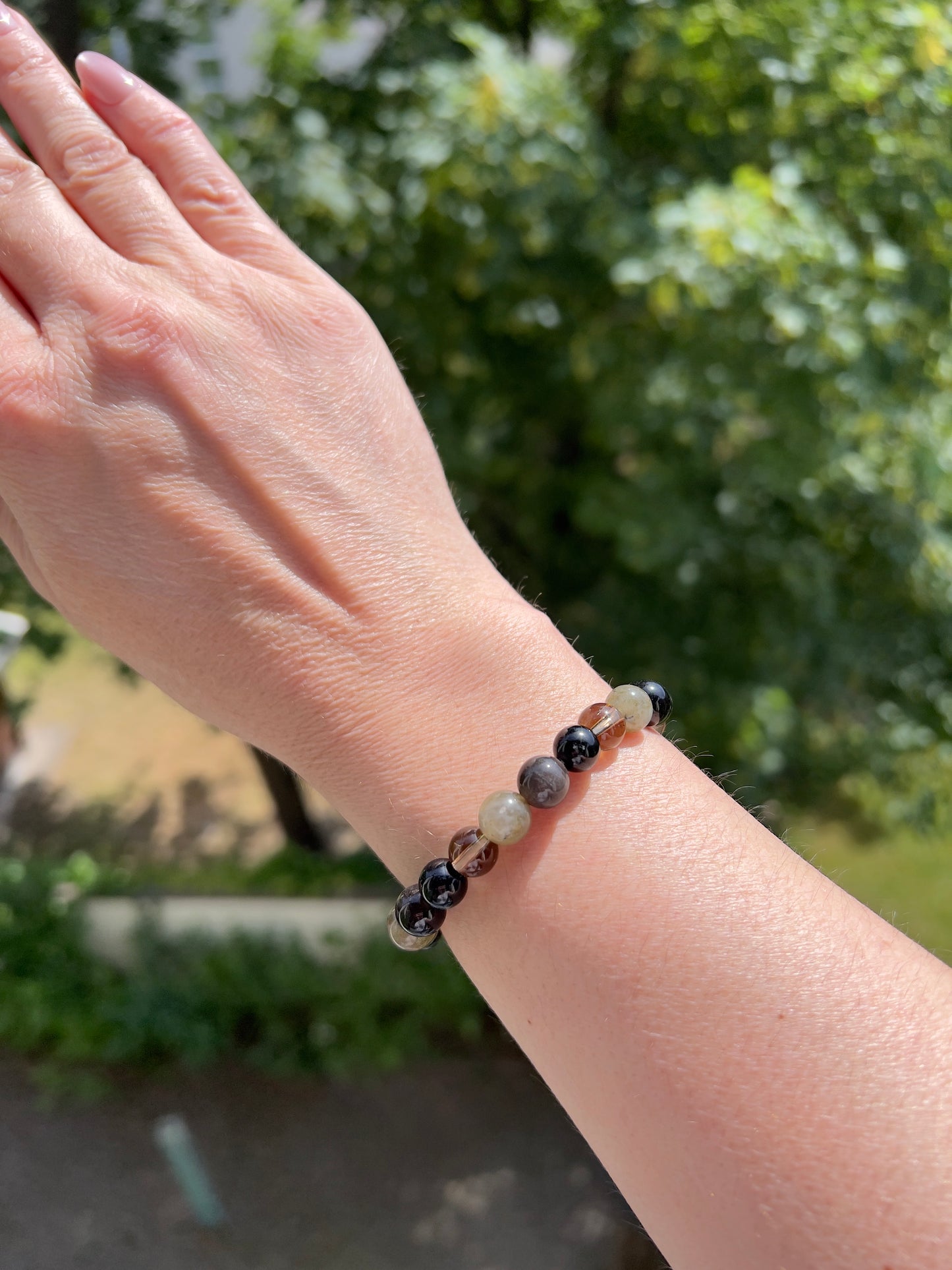 MIDNIGHT MYSTIQUE – Edelsteinarmband