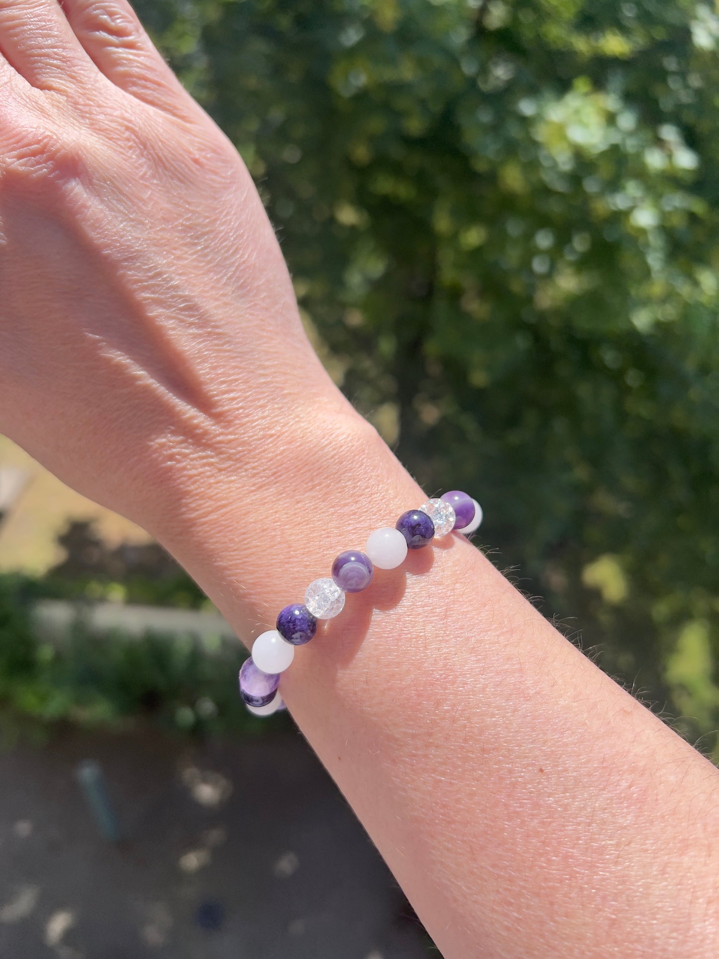 LAVENDER DREAMS – Sommerarmband