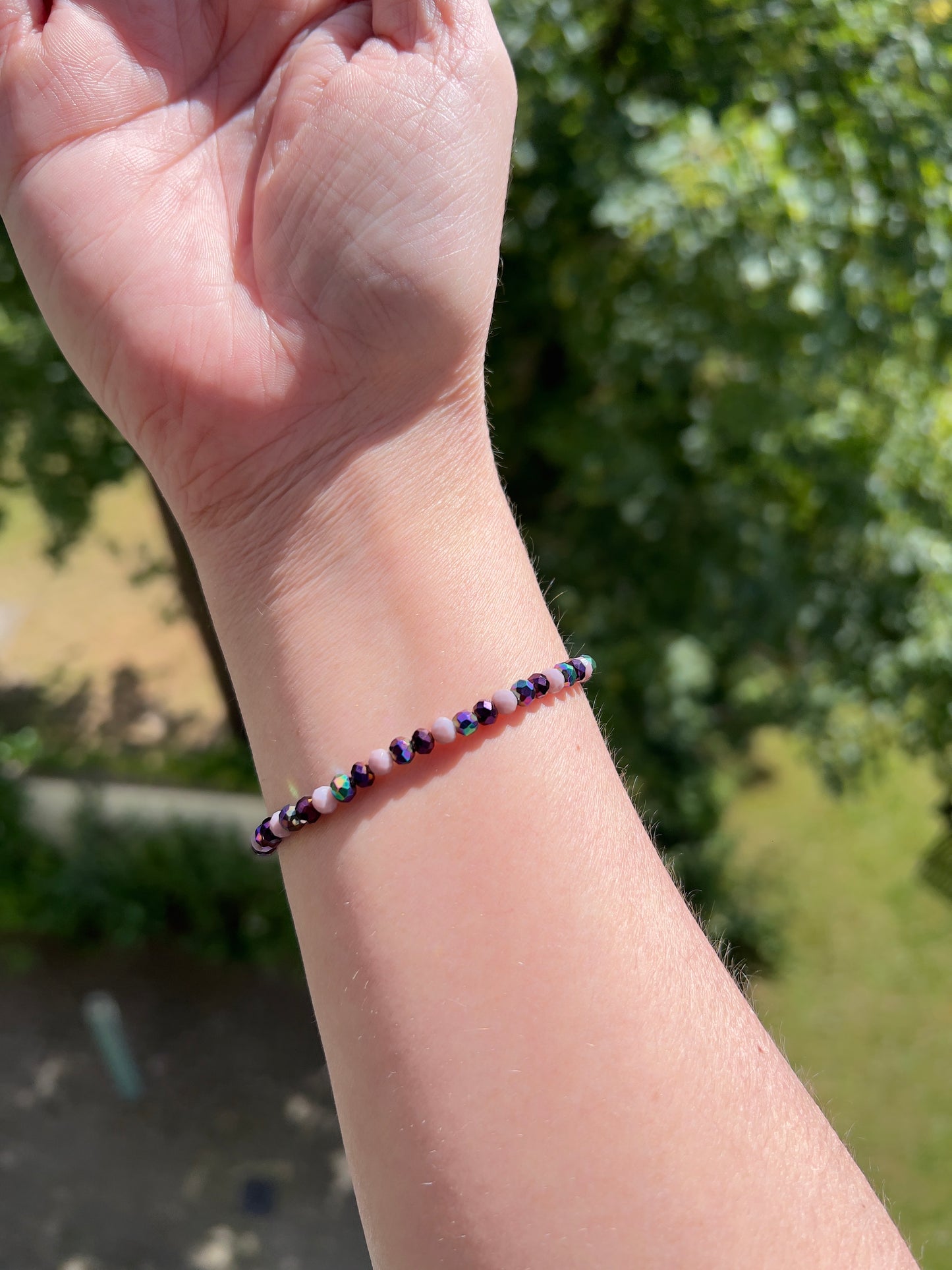 LILAC SPARKLE – Kristallarmband