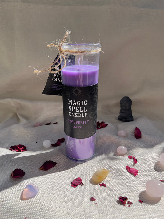 Prosperity Magic Spell Duftkerze – Lavendel