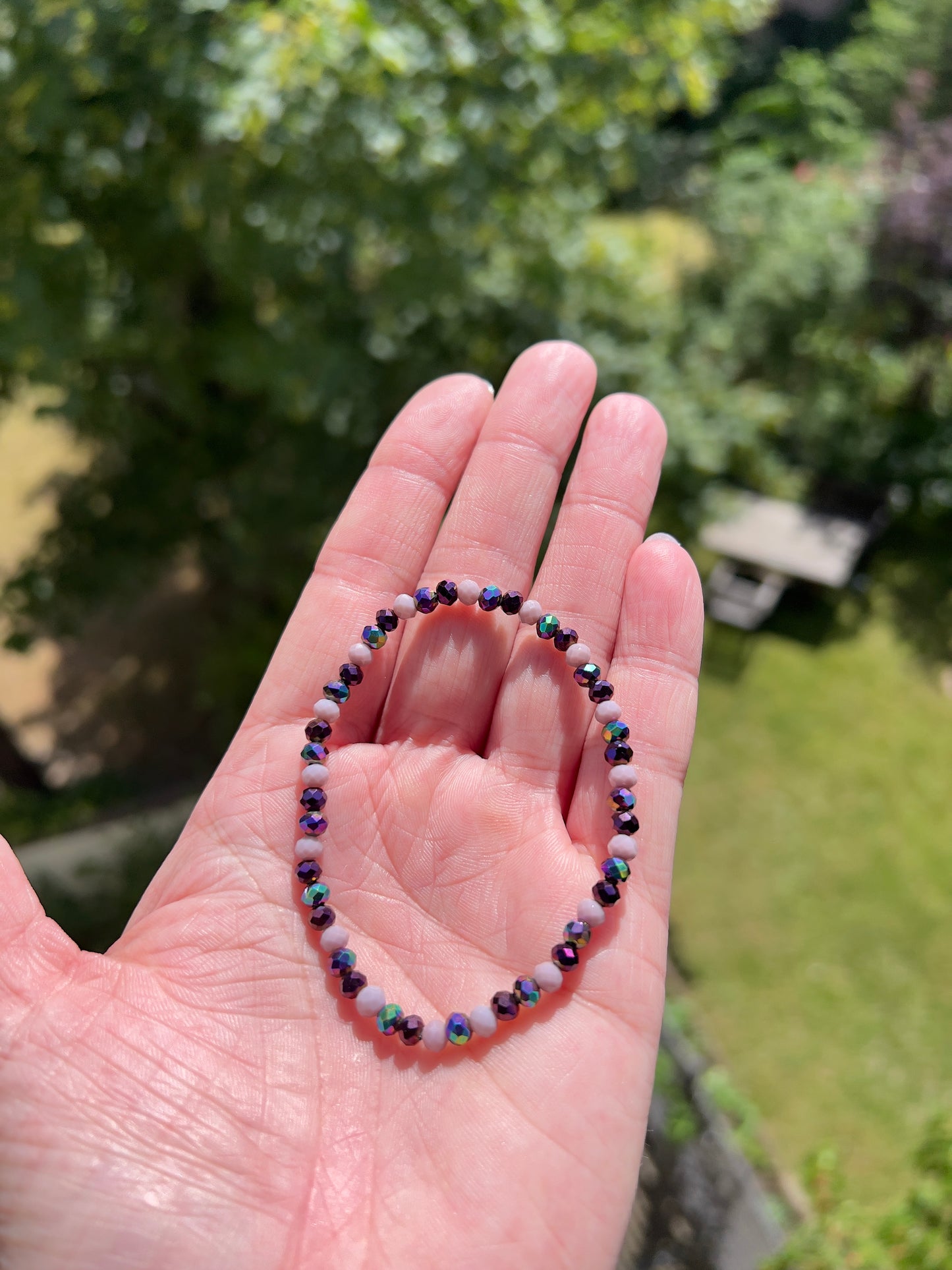 LILAC SPARKLE – Kristallarmband