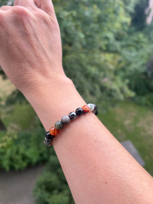 Themenarmband Füße - Erdung, Stabilität & Entlastung